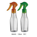 150ml Pet Square Trigger Sprayer Bottle for Cosmetics (NB408)